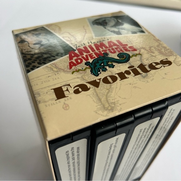 Vintage VHS Jack Hanna's Animal Adventures, favorites, collection, boxed set - Picture 2 of 8